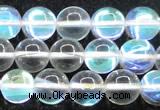 CMS1503 15.5 inches 10mm round synthetic moonstone beads wholesale