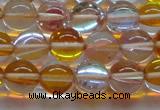 CMS1534 15.5 inches 12mm round synthetic moonstone beads wholesale