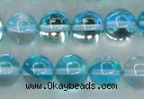 CMS1553 15.5 inches 10mm round synthetic moonstone beads wholesale