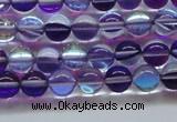 CMS1571 15.5 inches 6mm round synthetic moonstone beads wholesale