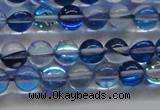 CMS1581 15.5 inches 6mm round synthetic moonstone beads wholesale