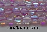 CMS1591 15.5 inches 6mm round synthetic moonstone beads wholesale