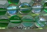 CMS1604 15.5 inches 12mm round synthetic moonstone beads wholesale