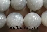 CMS1653 15.5 inches 10mm round grey moonstone beads wholesale