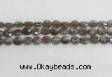 CMS1797 15.5 inches 8*10mm faceted oval AB-color moonstone beads