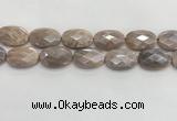 CMS1804 15.5 inches 20*30mm faceted oval AB-color moonstone beads