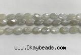 CMS1807 15.5 inches 10*14mm faceted oval AB-color moonstone beads