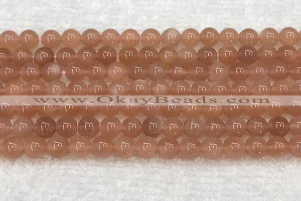 CMS1896 15.5 inches 8mm round moonstone gemstone beads