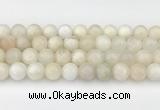 CMS2029 15.5 inches 10mm round white moonstone beads wholesale