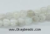 CMS211 15.5 inches 8*8mm heart moonstone gemstone beads wholesale