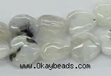 CMS213 15.5 inches 14*14mm heart moonstone gemstone beads wholesale