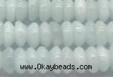 CMS2135 15 inches 2.5*6mm rondelle blue moonstone beads