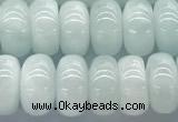 CMS2138 15 inches 6*10mm rondelle blue moonstone beads