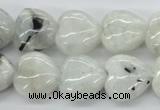 CMS214 15.5 inches 16*16mm heart moonstone gemstone beads wholesale