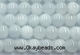 CMS2143 15 inches 4mm round blue moonstone beads