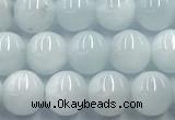 CMS2144 15 inches 6mm round blue moonstone beads