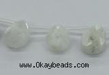 CMS215 15.5 inches 12*16mm faceted teardrop moonstone beads wholesale