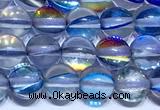 CMS2212 15 inches 6mm, 8mm, 10mm & 12mm round synthetic moonstone beads