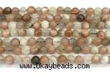 CMS2266 15 inches 6mm round rainbow moonstone beads wholesale