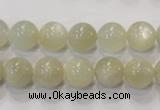 CMS312 15.5 inches 8mm round natural moonstone beads wholesale