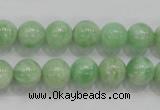 CMS404 15.5 inches 10mm round green moonstone beads wholesale