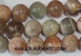 CMS505 15.5 inches 12mm round moonstone beads wholesale