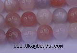 CMS622 15.5 inches 8mm round rainbow moonstone beads wholesale