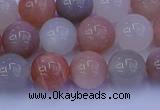 CMS623 15.5 inches 10mm round rainbow moonstone beads wholesale