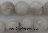 CMS803 15.5 inches 10mm faceted round white moonstone beads