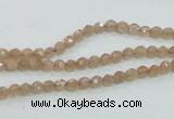 CMS81 15.5 inches 4mm faceted round moonstone gemstone beads