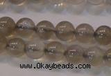 CMS851 15.5 inches 6mm round natural black moonstone beads