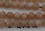 CMS930 15.5 inches 4mm round A grade moonstone gemstone beads