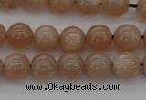 CMS931 15.5 inches 6mm round A grade moonstone gemstone beads