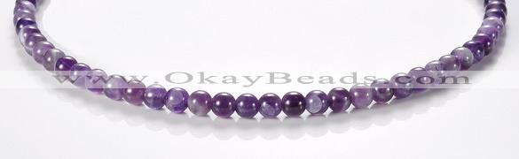 CNA01 6mm round AB grade natural amethyst quartz beads Wholesale