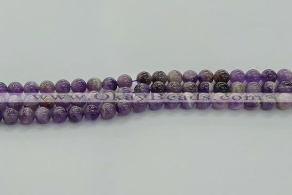 CNA1002 15.5 inches 8mm round dogtooth amethyst beads wholesale