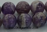 CNA1005 15.5 inches 14mm round dogtooth amethyst beads wholesale