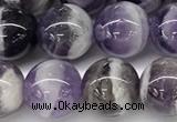 CNA1157 15.5 inches 10mm round natural dogtooth amethyst beads