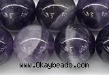 CNA1158 15.5 inches 12mm round natural dogtooth amethyst beads