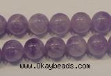 CNA300 15.5 inches 8mm round natural lavender amethyst beads