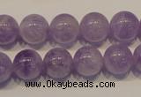 CNA301 15.5 inches 10mm round natural lavender amethyst beads