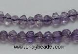 CNA39 15.5 inches 6*9mm pig-shaped grade A natural amethyst beads