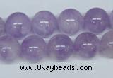 CNA405 15.5 inches 16mm round natural lavender amethyst beads