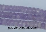 CNA407 15.5 inches 3*6mm rondelle natural lavender amethyst beads