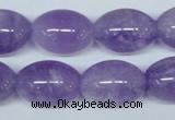 CNA415 15.5 inches 15*20mm rice natural lavender amethyst beads