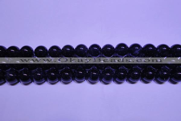 CNA551 15.5 inches 6mm round A grade natural dark amethyst beads