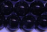 CNA553 15.5 inches 10mm round A grade natural dark amethyst beads