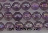 CNA702 15.5 inches 8mm round AB-color amethyst gemstone beads