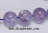 CNA807 15.5 inches 18mm round natural light amethyst beads