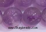 CNA957 15.5 inches 14mm round natural lavender amethyst beads