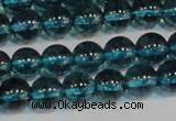 CNC422 15.5 inches 8mm round dyed natural white crystal beads